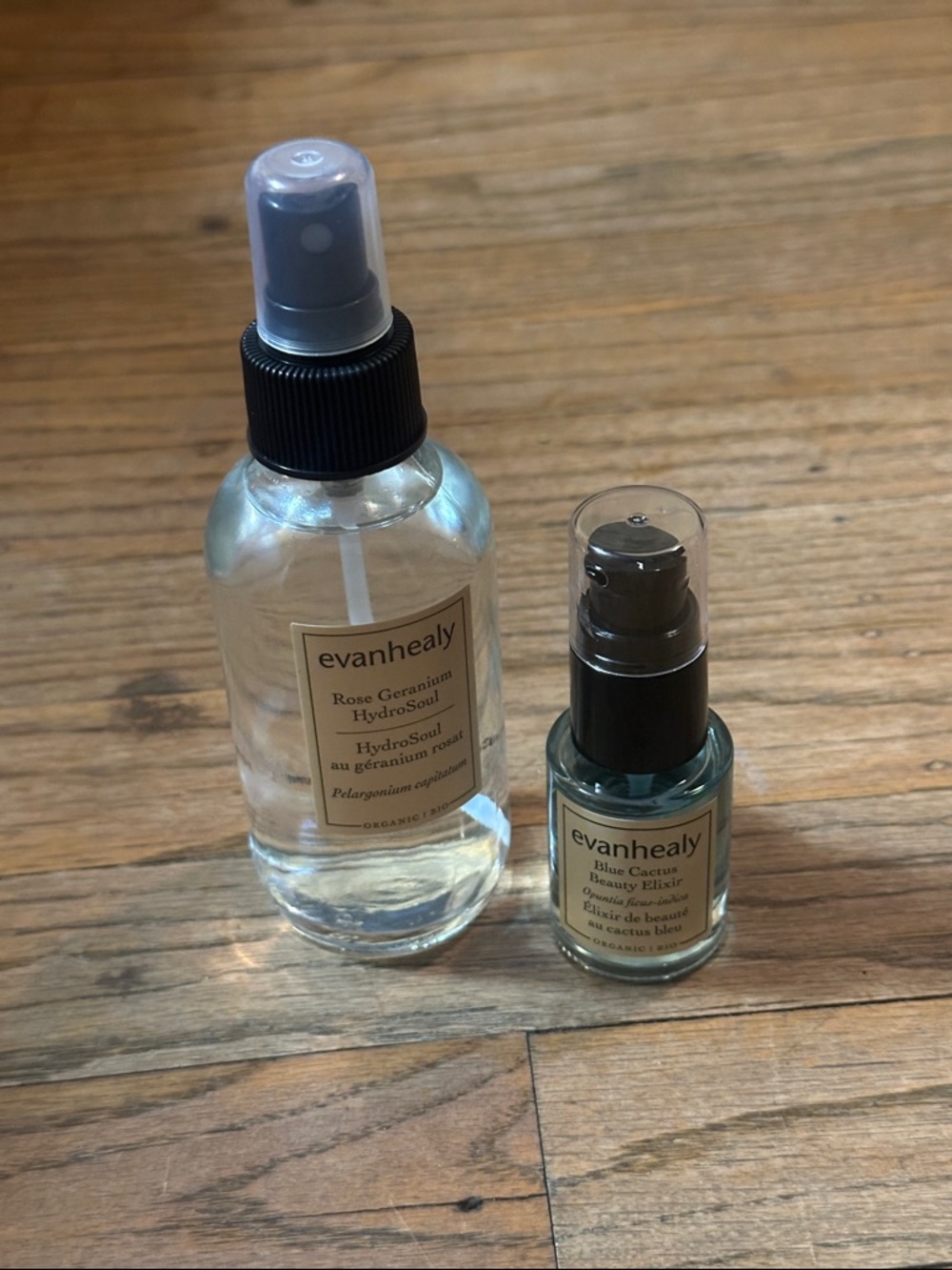 Rose Geranium Hydrosoul & Blue Cactus Beauty Elixir Set
